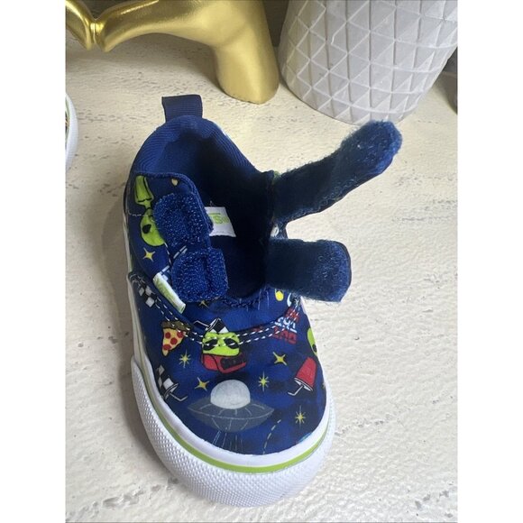 VANS WARD V SPACED OUT Tennis Shoes boys, size (TODDLER) 5 Aliens Space - Picture 10 of 10
